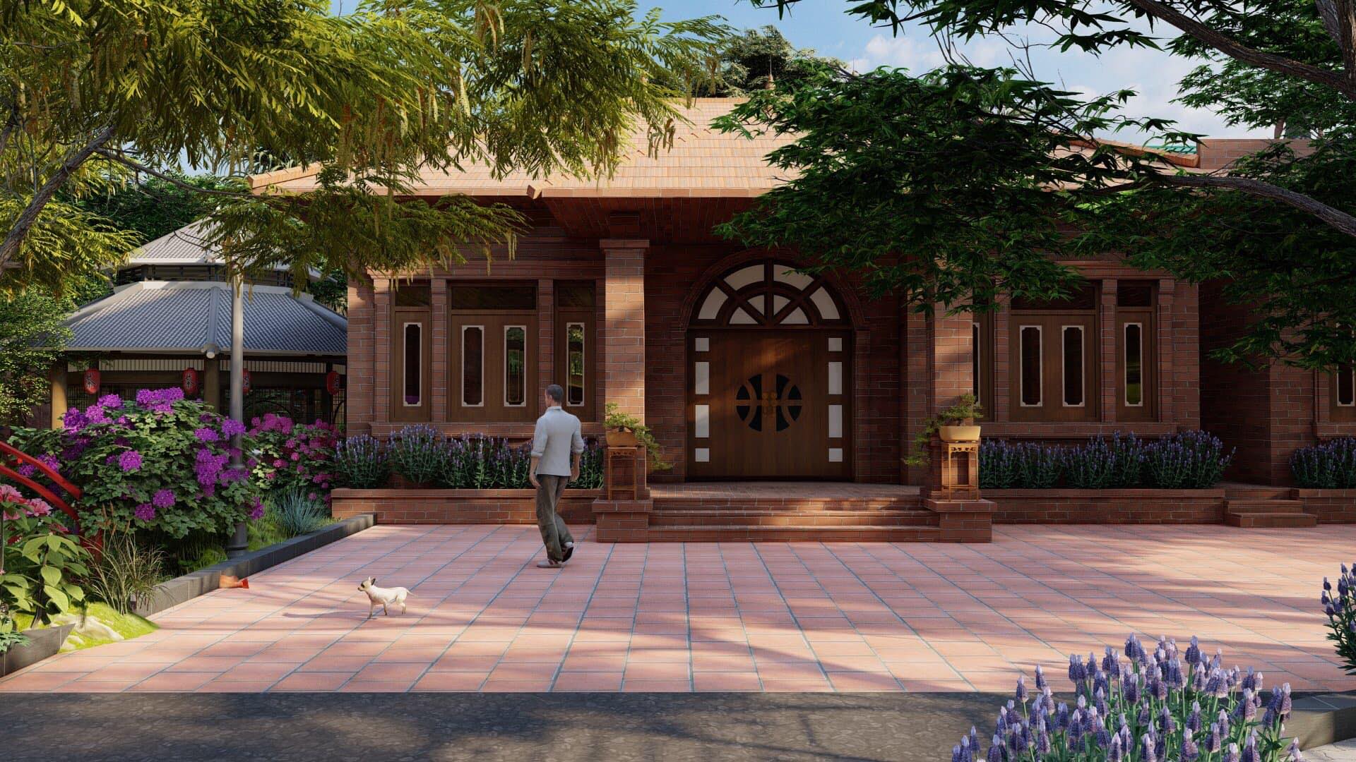 Nhà Vườn Mái Nhật